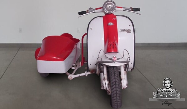 LAMBRETTA COM SIDECAR  1969