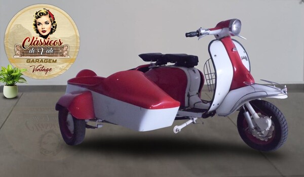 LAMBRETTA COM SIDECAR  1969