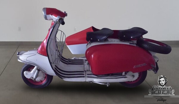 LAMBRETTA COM SIDECAR  1969